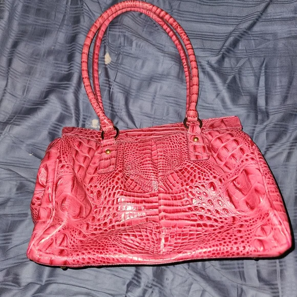 Nwot hot pink Brahmin leather purse - Picture 2 of 4